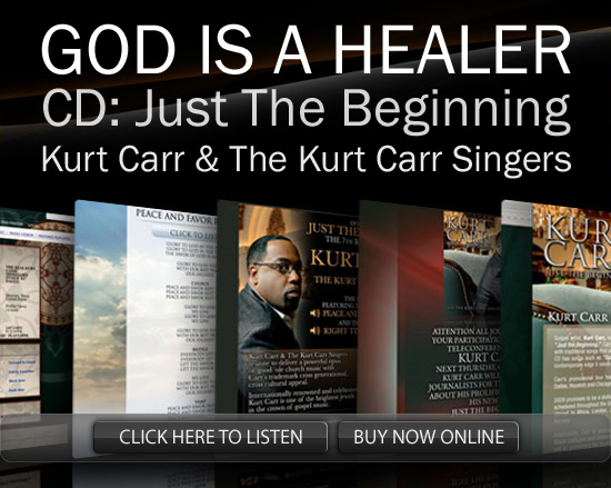 Kurt Carr God is a Healer - Black Gospel Promo.com